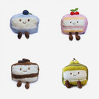 Cake Slice Plush Set — Featured Collection (4-Piece)