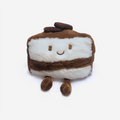 Chocolate Cake Slice Plush - 6 Inch