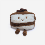 Chocolate Cake Slice Plush - 6 Inch