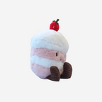 Strawberry Cupcake Plush - 6 Inch