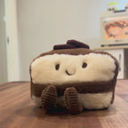 Chocolate Cake Slice Plush - 6 Inch